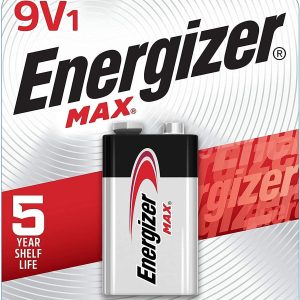 energizer alkaline battery 9v